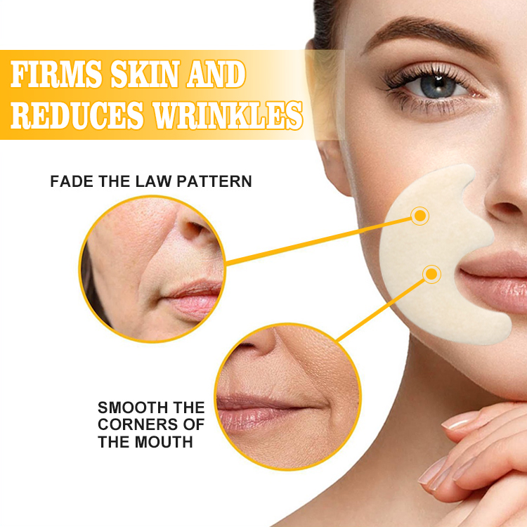 24K Gold Smile Line Patches | Hydrogel Patch Manufacturer - Biours