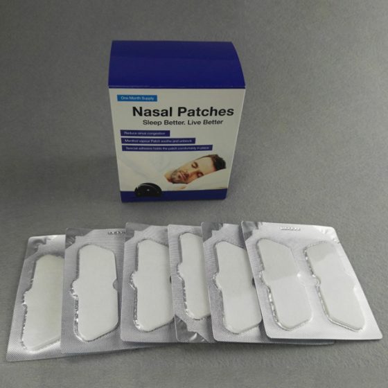 Baby Care ISO 13485 CE OEM ODM Drug Free Hydrogel Anti Snoring Strips Breathe Right Nose Congestion Patch