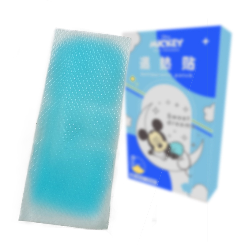 Immediate Cooling Relief Baby Cooling Gel Patch Natural Menthol Ice Sheet Cooling Hydro Gel Pads Private labels Hot Flash