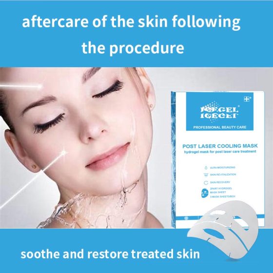 LASER POST-TREATMENT CARE   HYDROGEL COOLING MASK