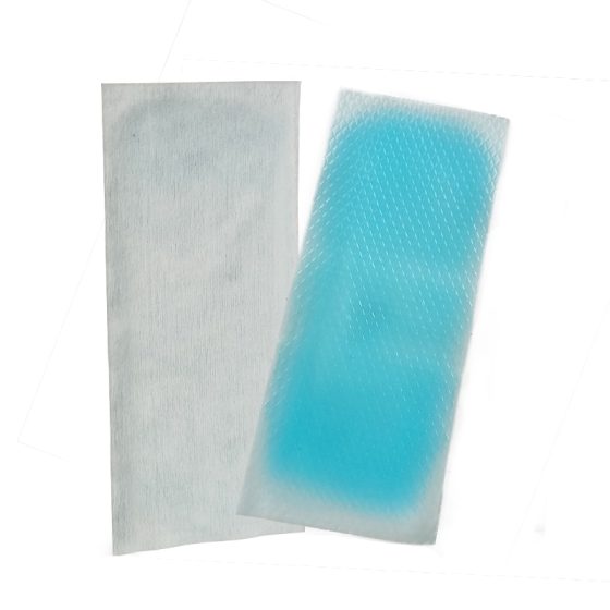 Hot Sale Children Hydrogel Fever Reducing Patch Menthol Ice Sheet Stretch non-woven Fabric Cooling Hydrogel Gel Pads