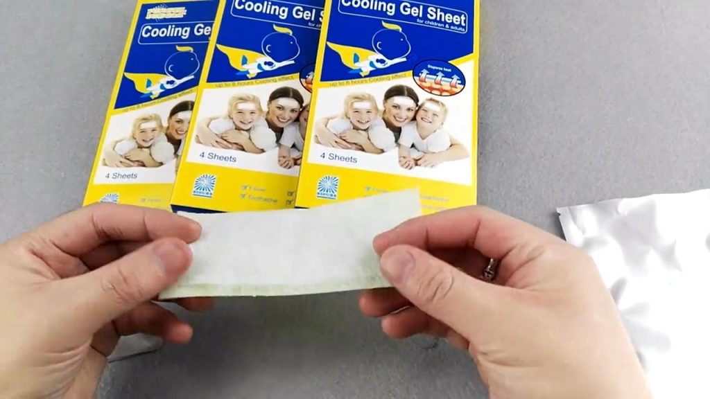 Disposable Use Baby Individually Packaged Highly Effective Against Fever Cooling Gel Pack Reliable Cooling Gel sheet