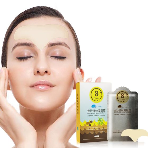 Forehead Wrinkle Patches Reduce Furrows Dehydration Between the eyes and horizontal forehead wrinkles Facial Night Treatment OEM