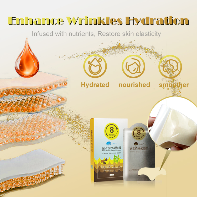 Forehead Wrinkle Patches Reduce Furrows Dehydration Between the eyes and horizontal forehead wrinkles Facial Night Treatment OEM - Forehead Mask - 2