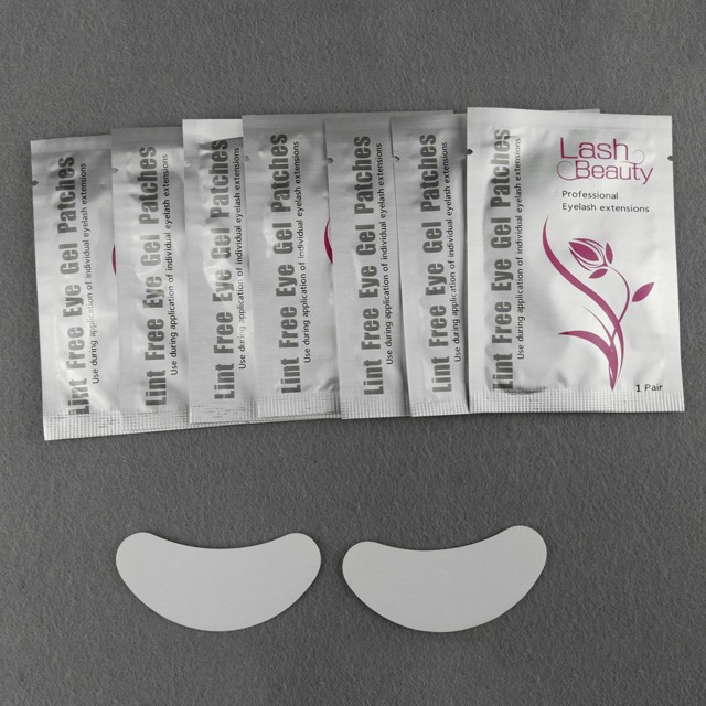 Private Label Available Under Lint Free Eye Gel Eyelash Extension Patch Pad As Make Up Tool - Eyelash Extension Eye Patch - 2