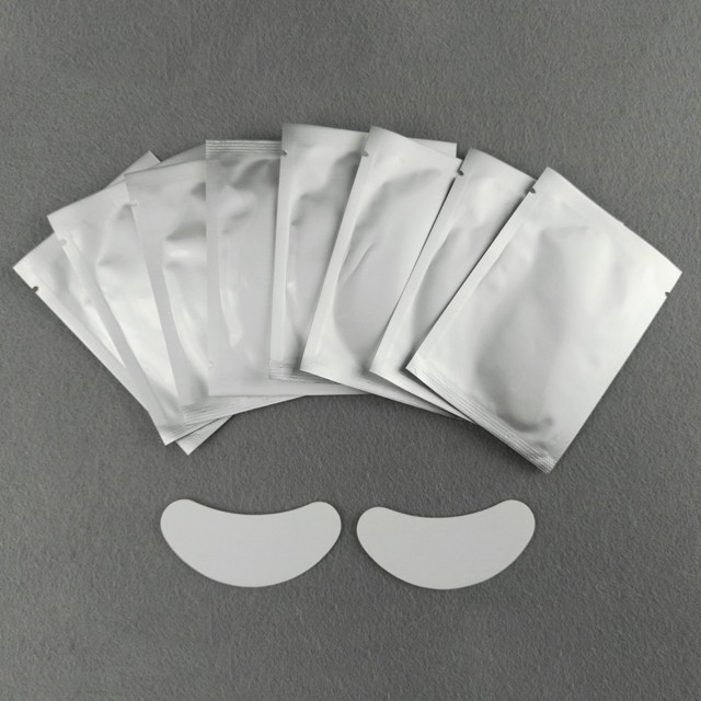 Custom Packaking Accepted Lint Free Eye Patch Hydrogel Eyelash Extension Pads - Eyelash Extension Eye Patch - 1