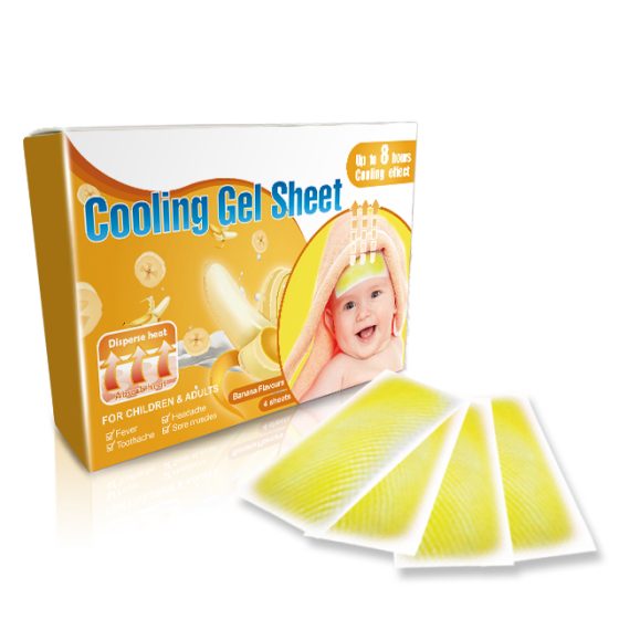 Cheap Price Cooling Gel Patch 2024 New Products Medical Relief Fever Hydrogel Cool Sheet Disposable Use Baby Individually