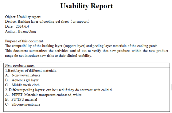 Usability Report-Biours