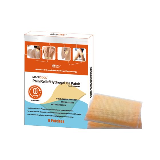 Pain Relief Hydrogel Oil Patches