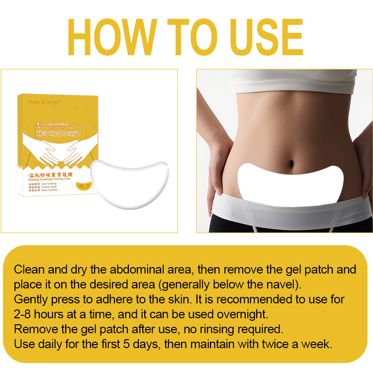 Essential Oil Heating Uterus Sooting Patch - Body care - 5