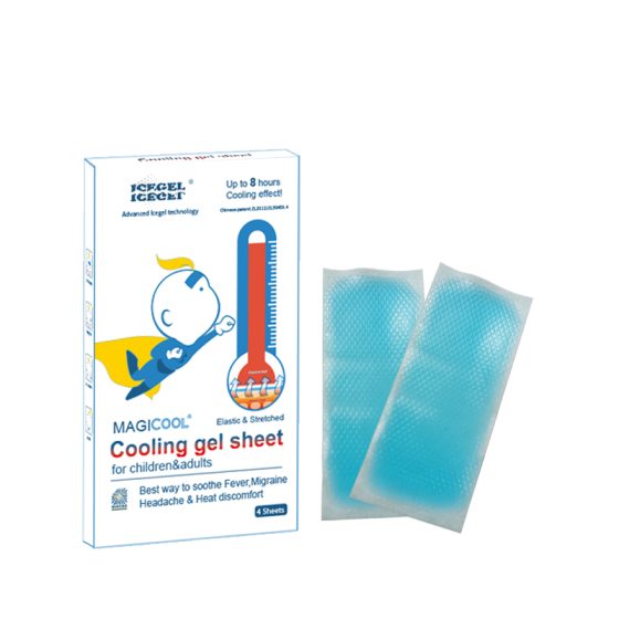 Transparent Cooling Gel Patch