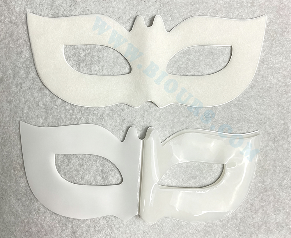 Hydrogel eye mask