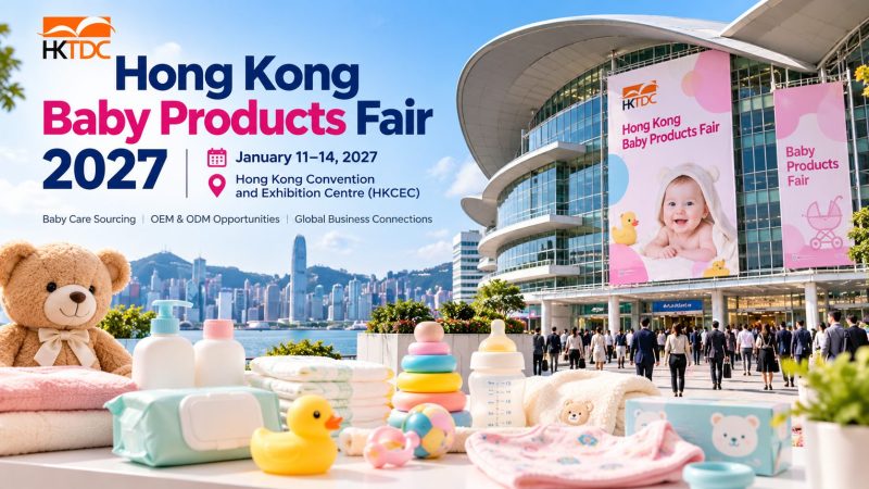 Hong Kong Baby Products Fair 2027 baby care sourcing and OEM manufacturing opportunities at HKCEC